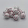 15mm baseball beads