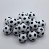 Silicone 19mm Soccer ball beads