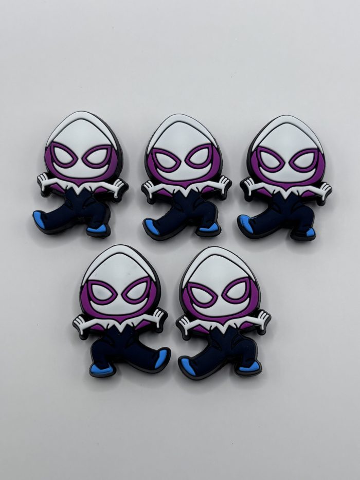 silicone ghost spider beads