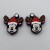 Silicone Cute Christmas Mickey Mouse beads