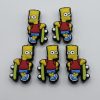 silicone bart simpson beads