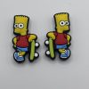 silicone bart simpson beads