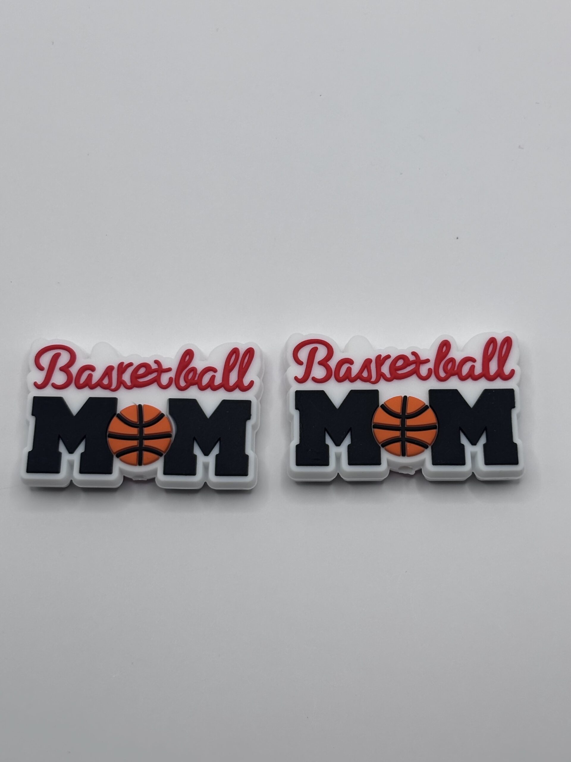 silicone basketball mom beads