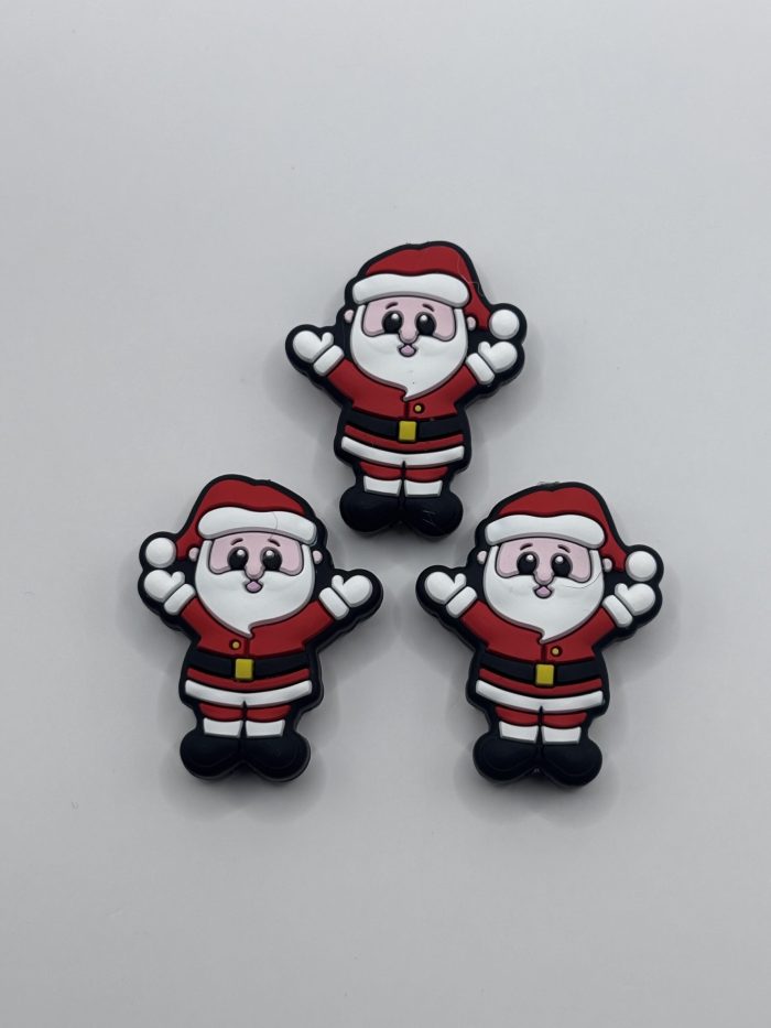 silicone santa beads