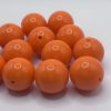 20mm Orange Acrylic Beads