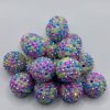 20mm Rainbow Rhinestone beads