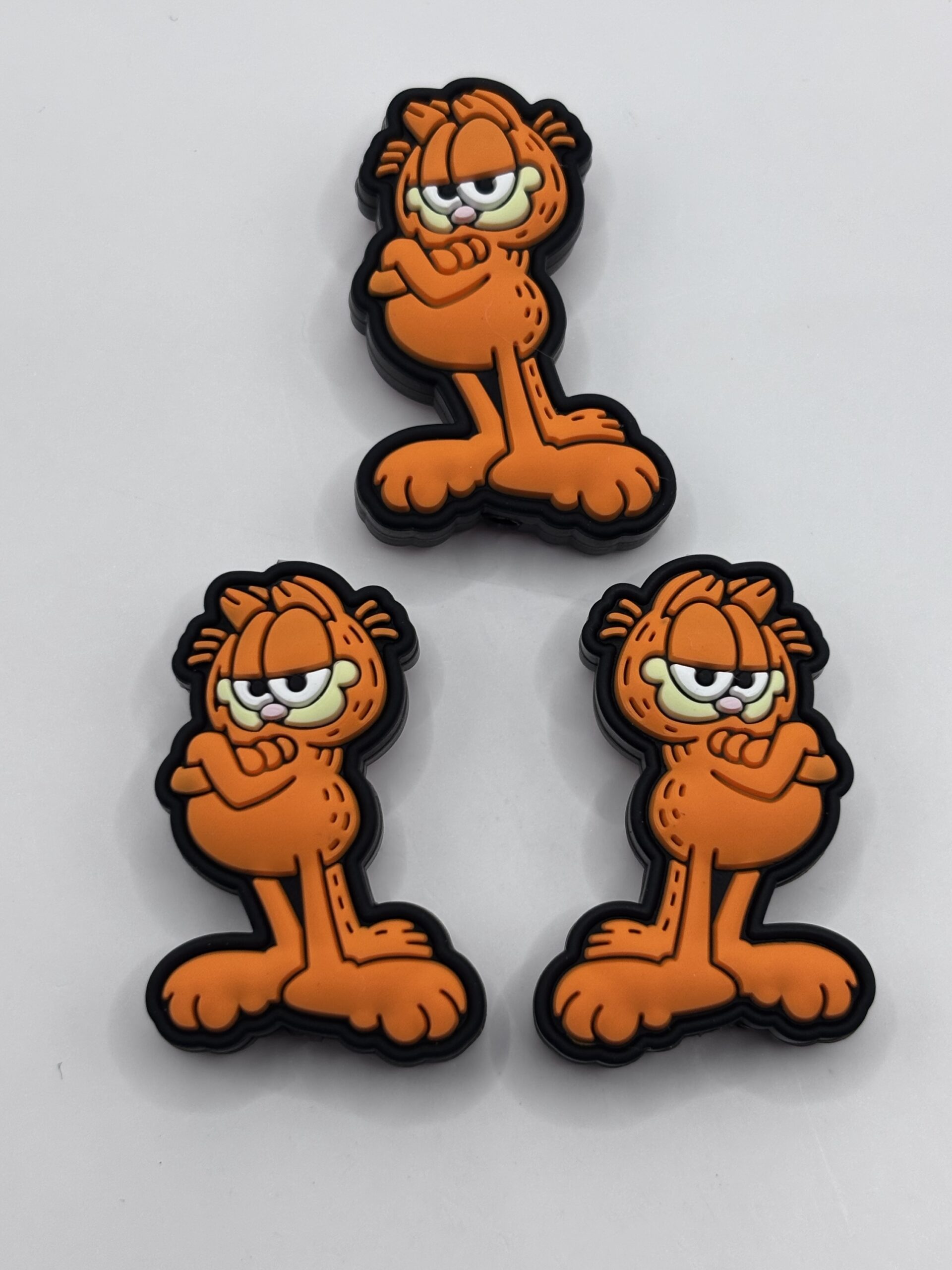 Silicone Garfield Beads