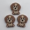 Silicone dog beads