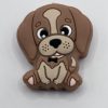 Silicone dog beads