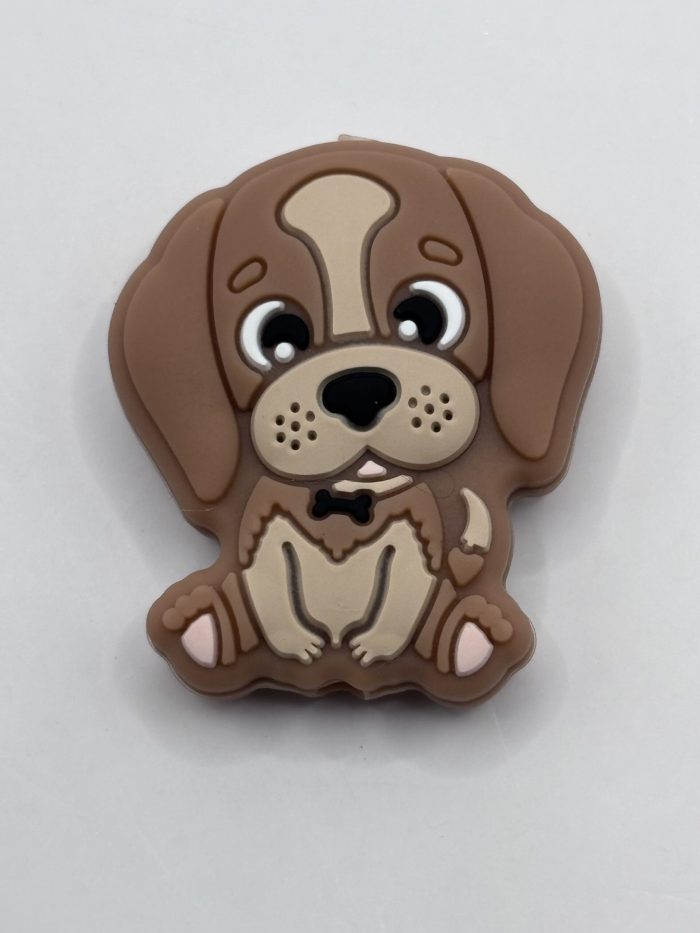 Silicone dog beads