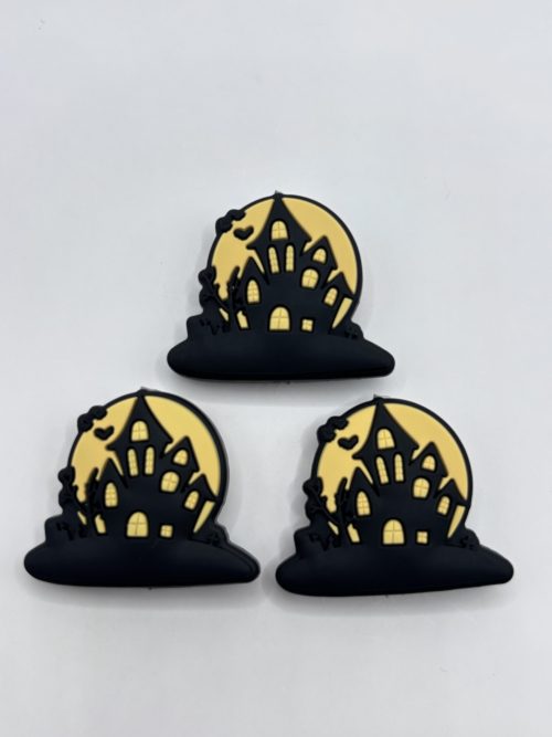 Silicone Halloween Haunted House Beads