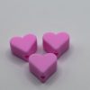 Small Light Pink Heart Beads