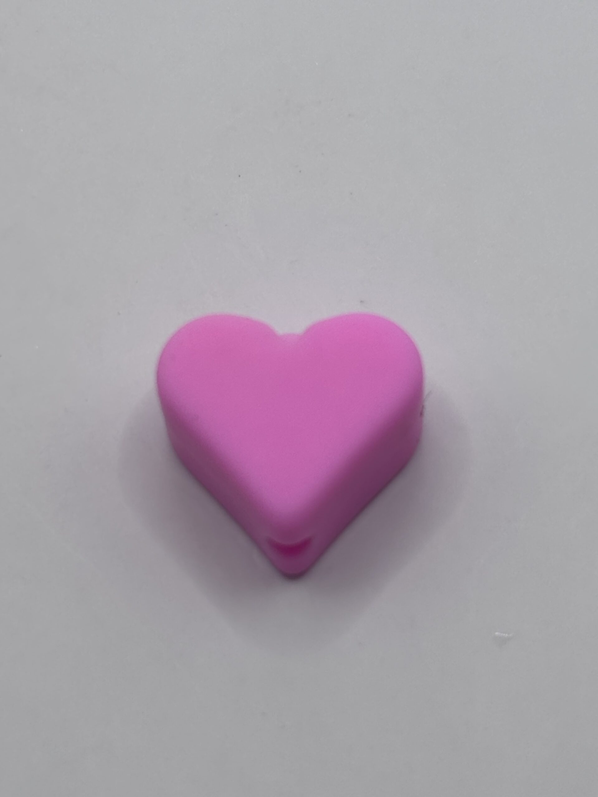 Small Light Pink Heart Beads