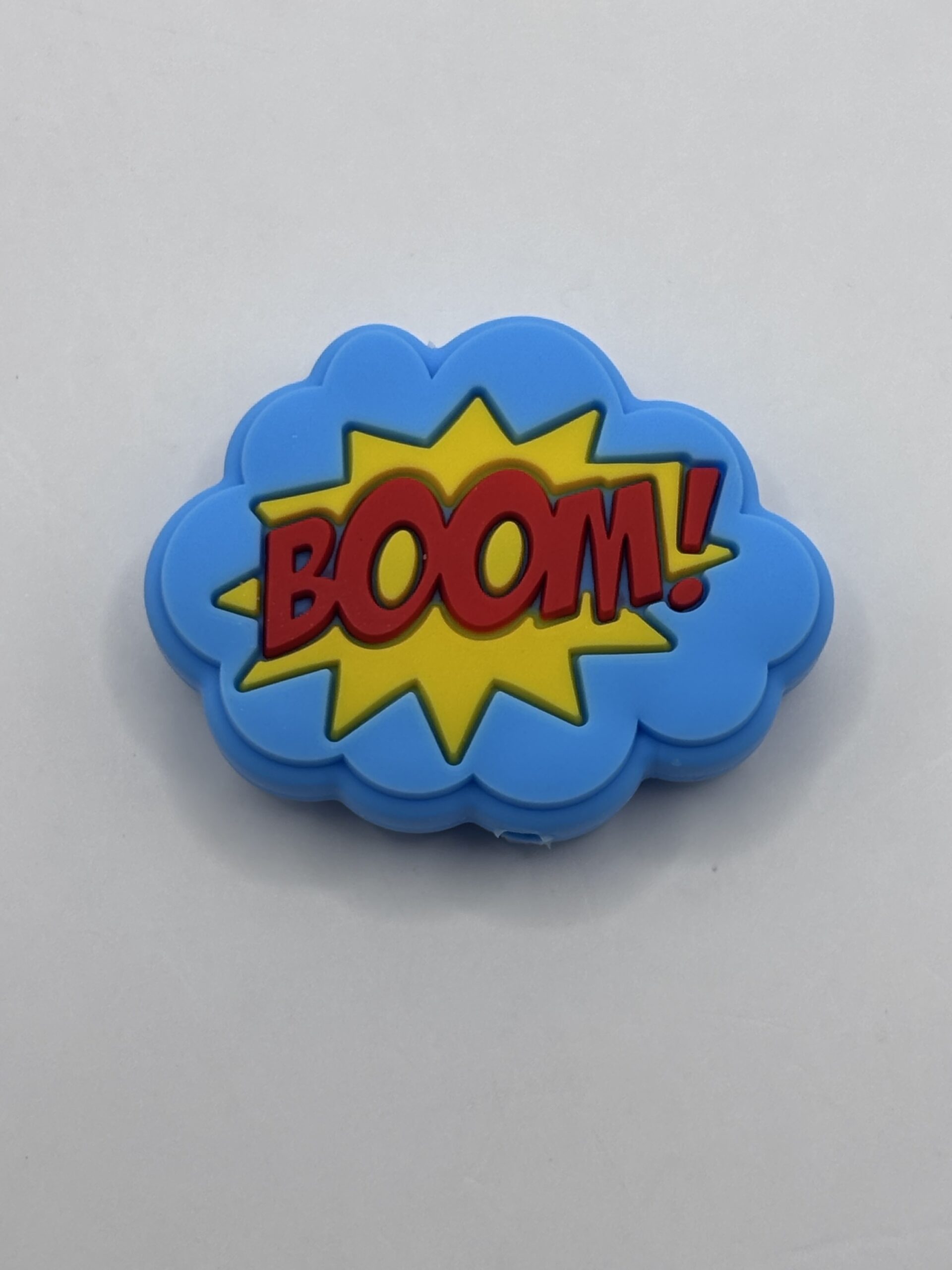 Silicone Superhero BOOM! Comic Beads