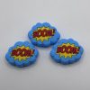 Silicone Superhero BOOM! Comic Beads