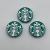 Silicone StarBucks Beads- coffee beads