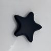 Silicone Black Star Beads