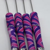 pink and purple beadable pen