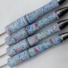 Blue Flower Beadable Pens