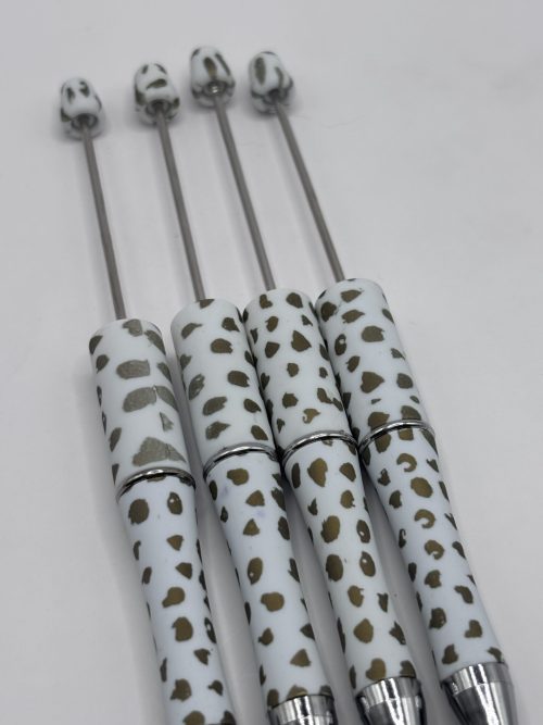 Gold Leopard Print pen