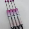 Pink Ombre Sparkle Beadable Pen