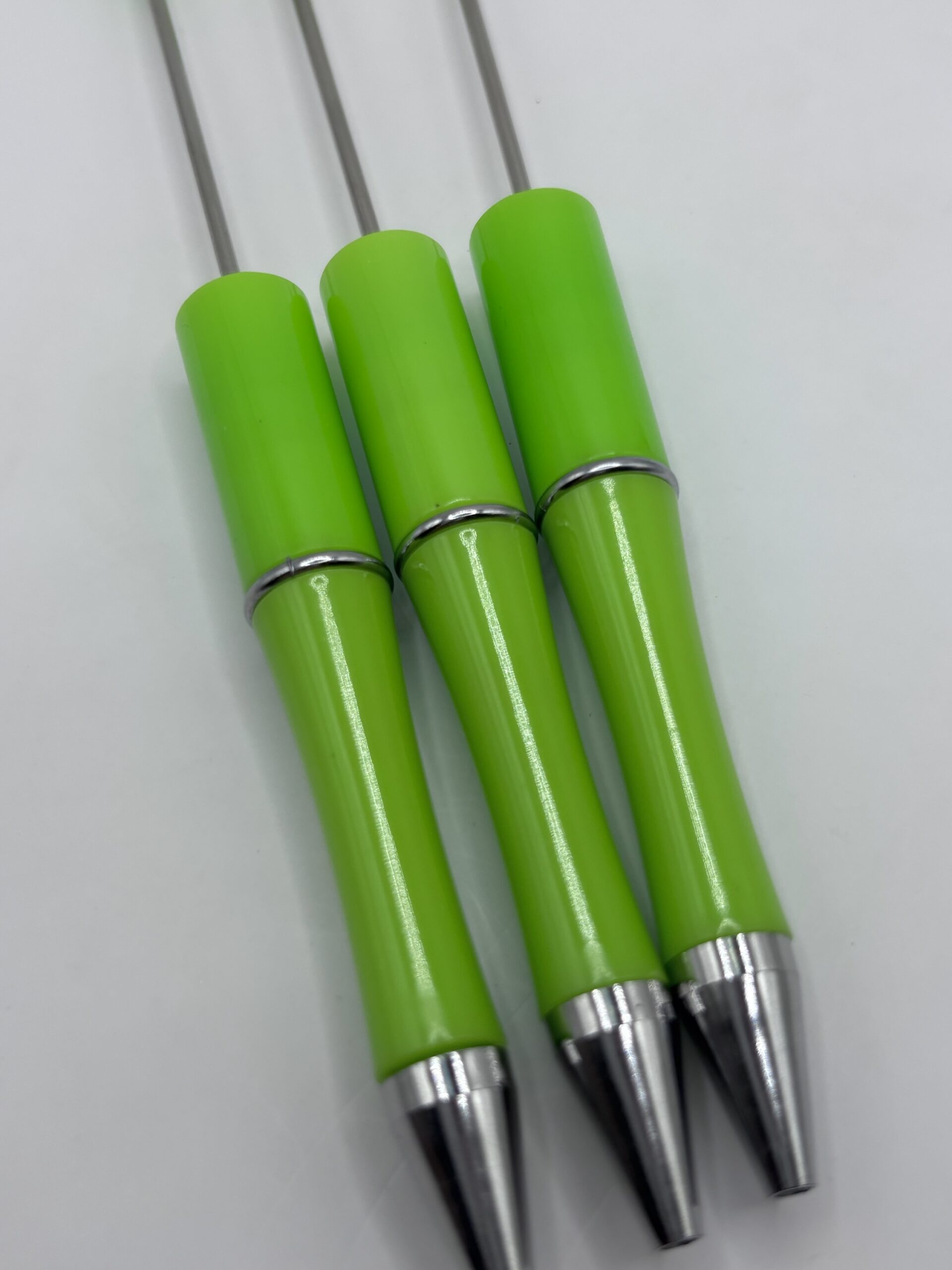 Green Beadable Pens